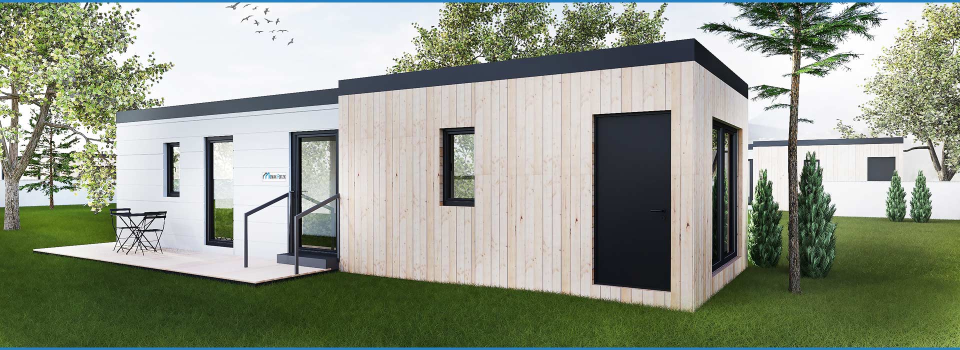 individuelles, modulares Fertighaus